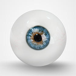 Blue Eyes With Veins